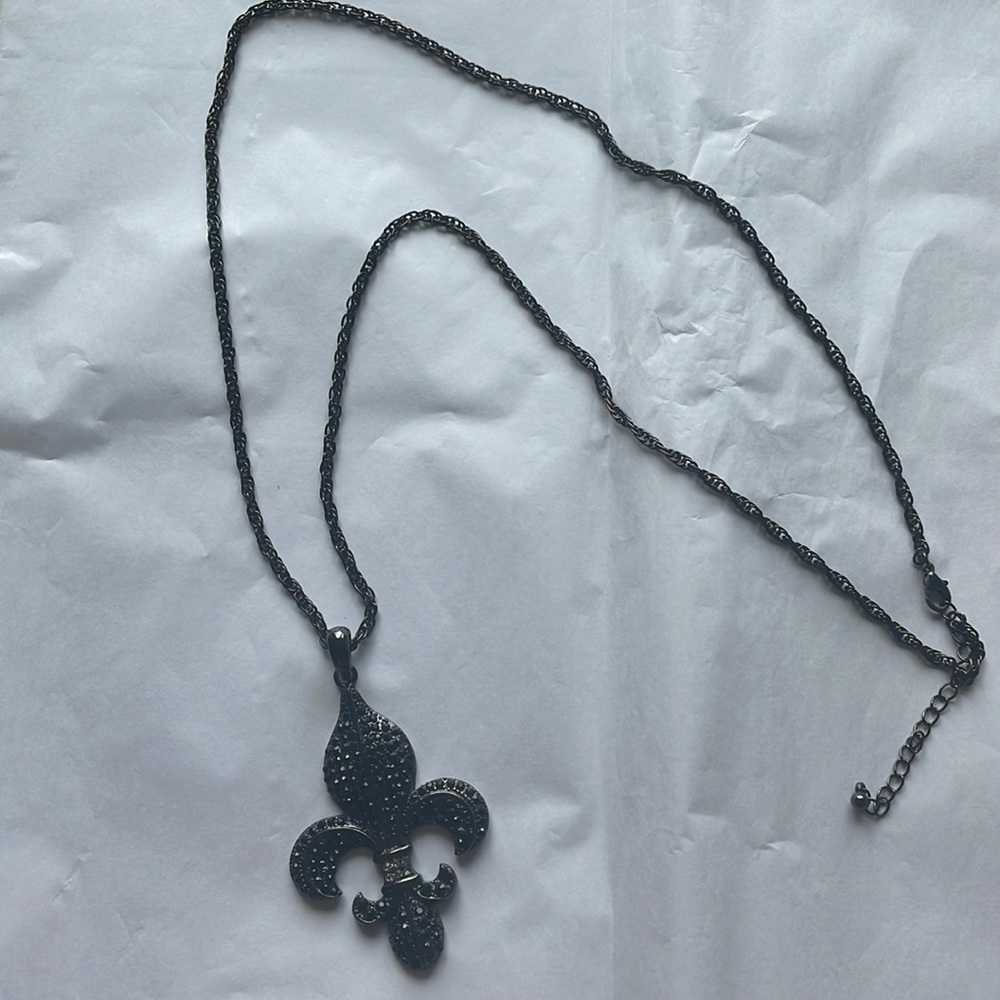 Black Rhinestone necklace